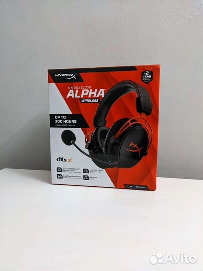 Беспроводные наушники HyperX Cloud Alpha Wireless