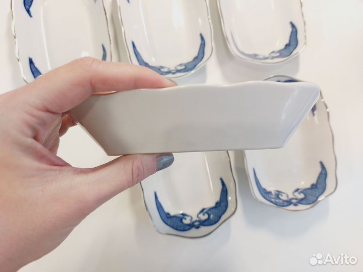 Маленькие тарелки-салатники Korosten Porcelain