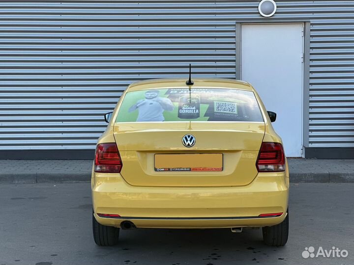 Volkswagen Polo 1.6 AT, 2017, 208 000 км