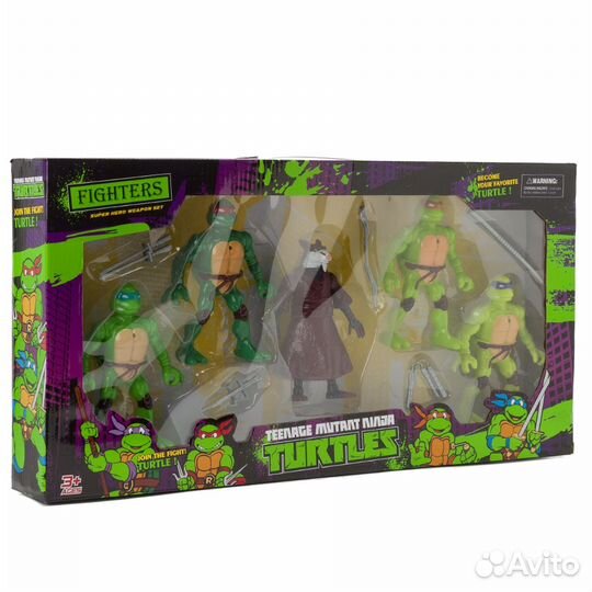 Набор Черепашки Ниндзя с Сплинтером