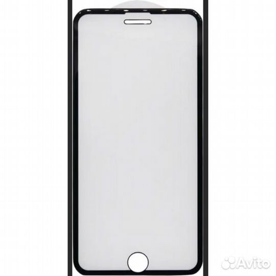 Защитное стекло с силиконовым краем iPhone 6 Plus