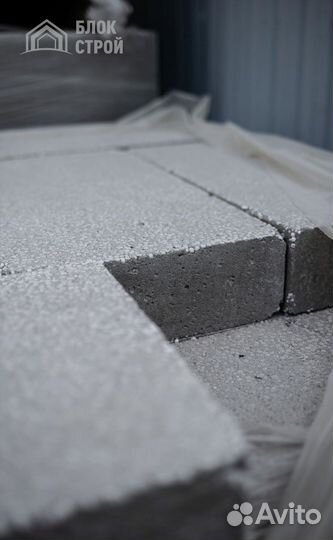 Cтроительные блоки полистиролбетона (тёплый бетон)