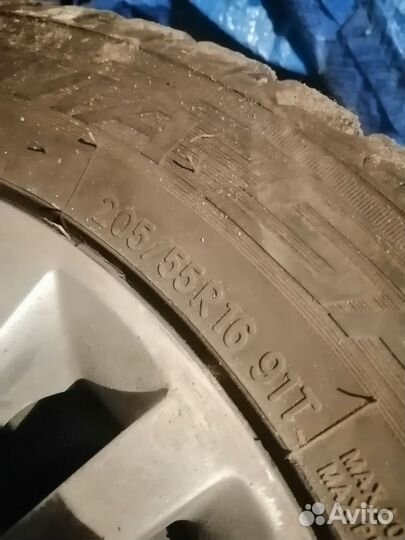 Колеса в сборе r16 зимние