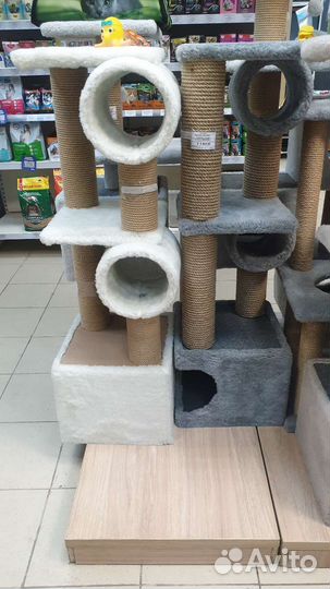 Домик для кошки с когтеточкой