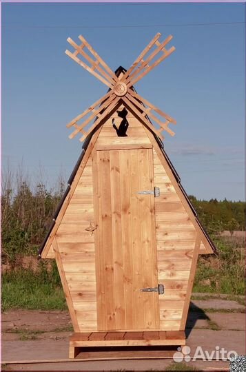 Уличный туалет с установкой SUN339