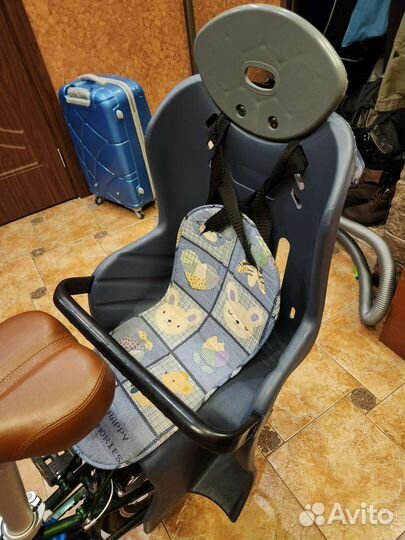 Кресло для ребенка на багажник велосипеда