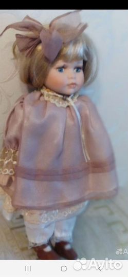 Кукла фарфоровая коллекционная
