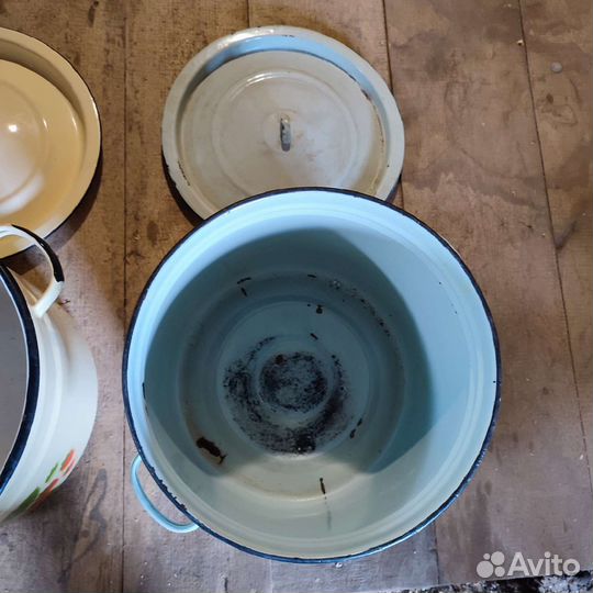 Кастрюля эмалированная 30 литров