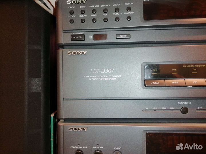 Музыкальный центр Sony lbt-d307