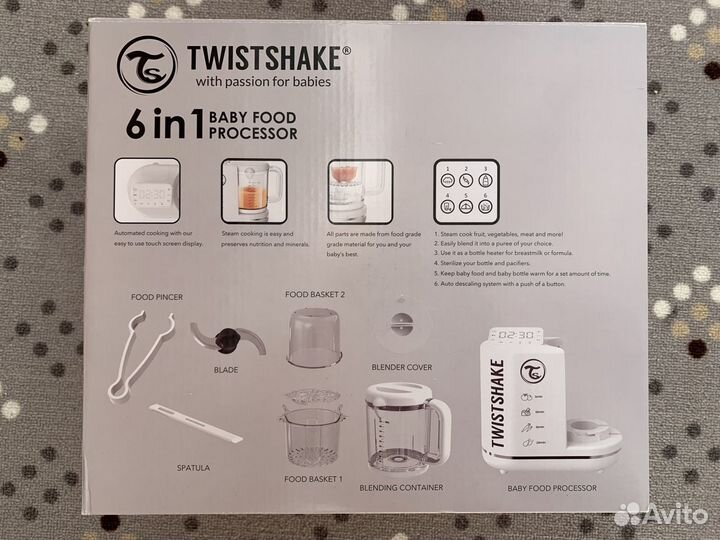 Кухонный комбайн 6 в 1 Twistshake