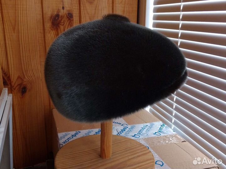 Меховая мужская кепка