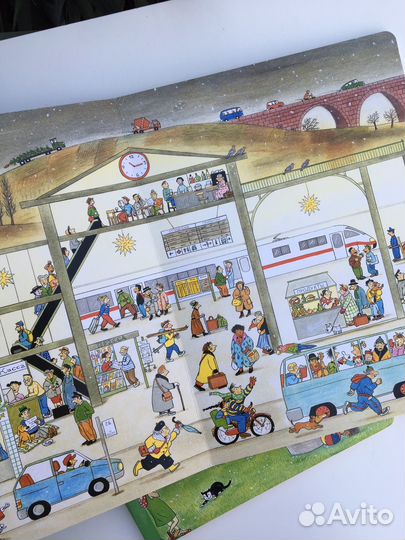 Детские книги виммельбух Ротраут Бернер