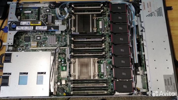 Сервер HP DL360p Gen8 8xSFF 2xE5-2690v2/64Gb/2*Sas