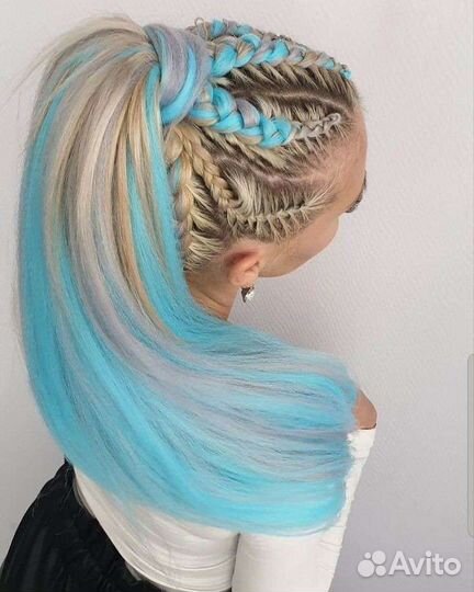 Плетение кос с канекалоном