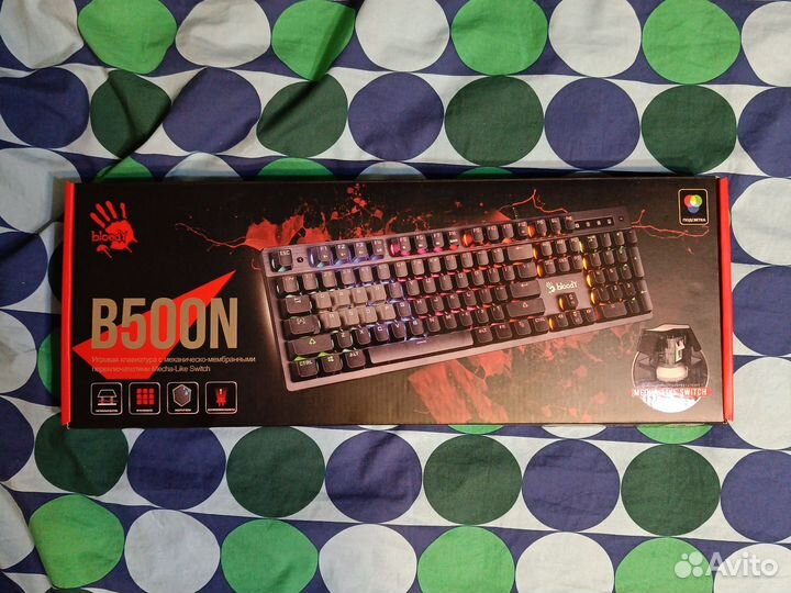 Игровая механическая клавиатура Bloody B500N