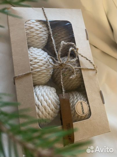 Шарики на ёлку ручной работы