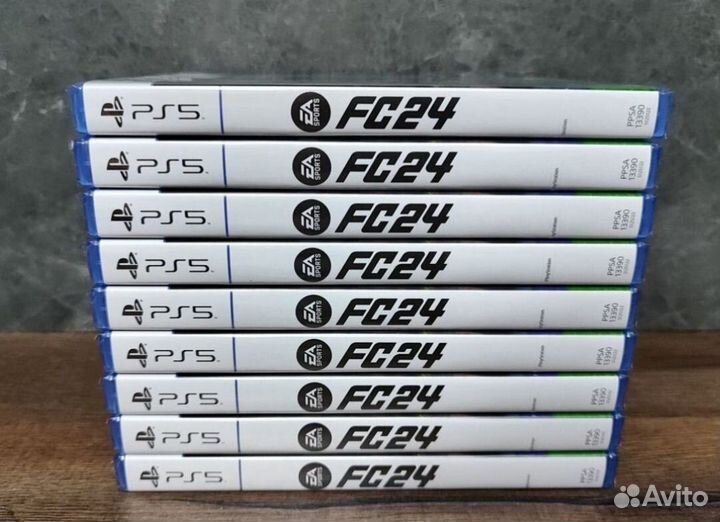 Диски на ps5 fifa 24