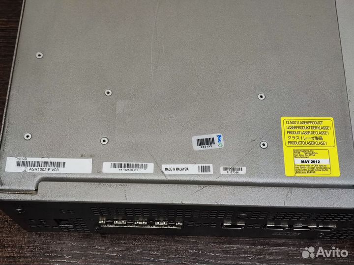 Маршрутизатор Cisco ASR1002-F