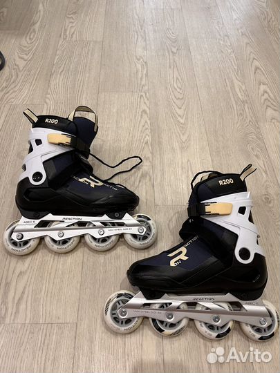 Роликовые коньки Reaction R200, размер 40