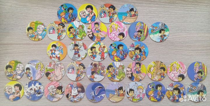 Фишки сотки кэпсы пиноккио, алладин