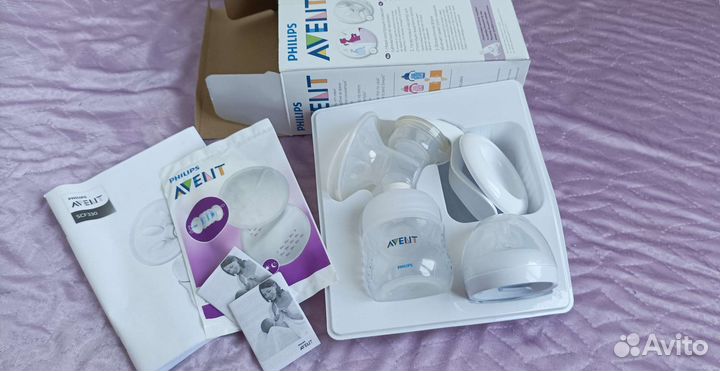 Молокоотсос avent ручной