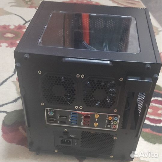 ITX, i7-6700k, z170i, 8gb, сжо, SSD 128gb, HDD 500