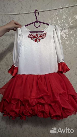 Платье для девочки нарядное рост 128