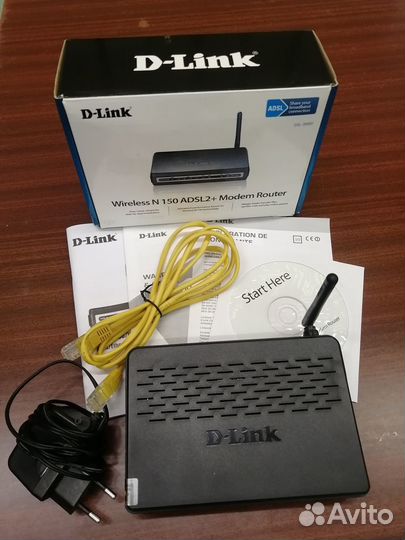 Роутер D- link DSL 2640U