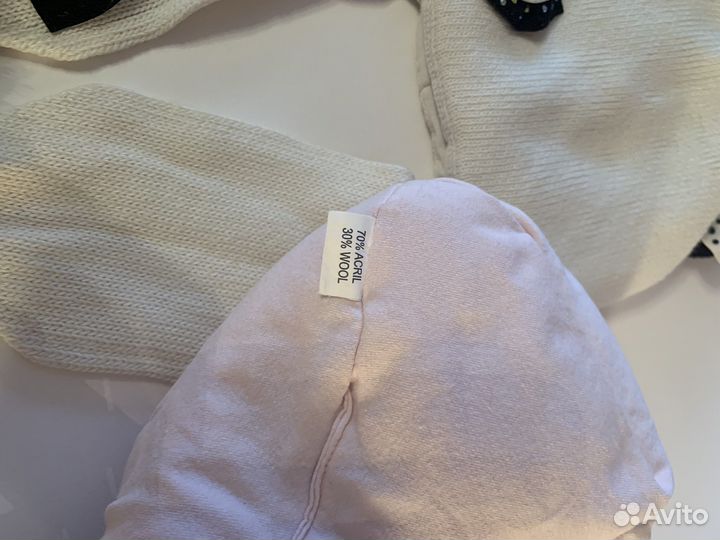 Шапки теплые (можно для близнецов)