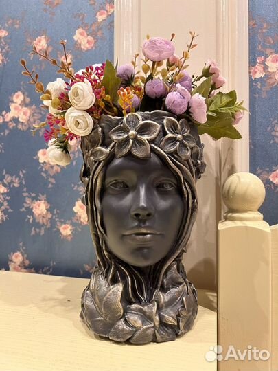 Ваза для цветов и сухоцветов 