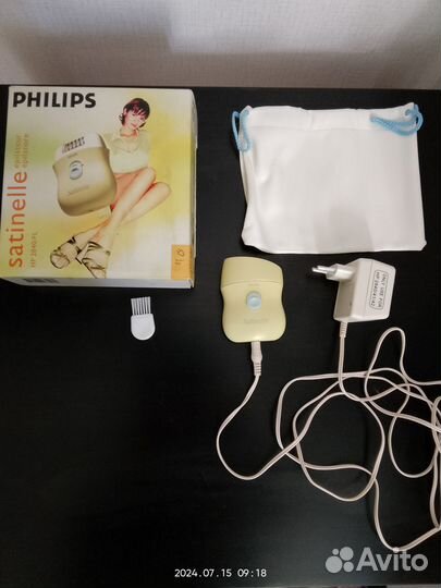 Эпилятор philips satinelle