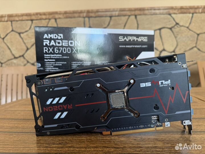 Видеокарта AMD radeon RX 6700XT Sapphire Pulse