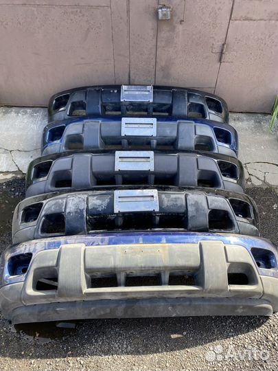 Бампер передний chevrolet trailblazer