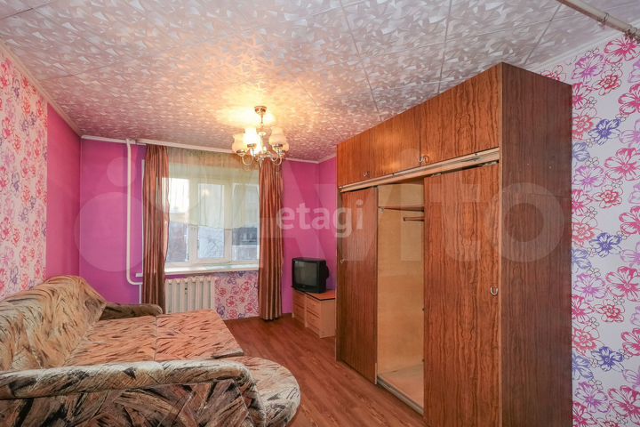 Комната 17,6 м² в 1-к., 5/9 эт.