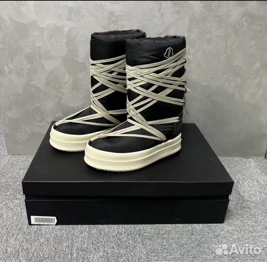 Rick Owens x Moncler Boots