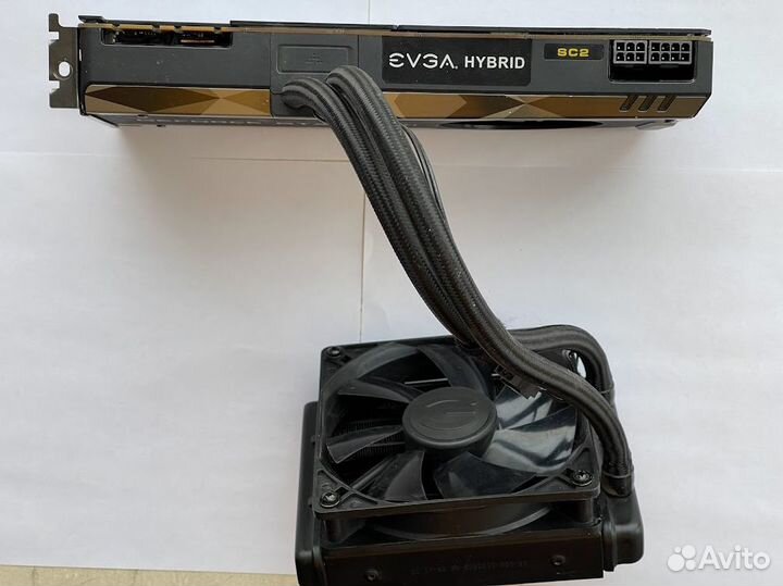 Видеокарта evga GeForce GTX 1080 Ti SC2 hybrid 11G