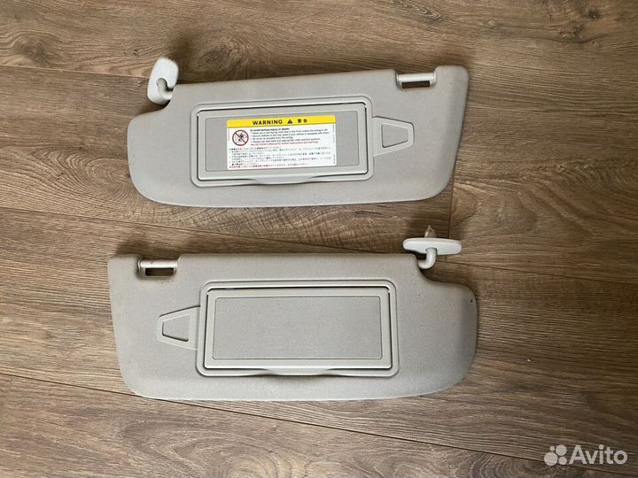 Козырьки солнцезащитные пара Mercedes S-Class W221