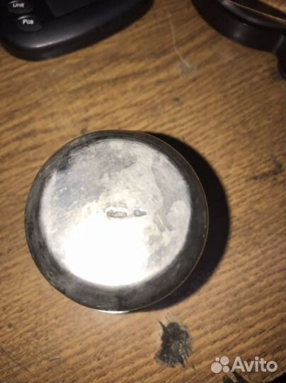 Рюмка серебро 875