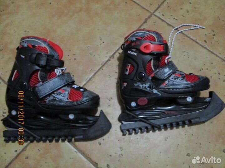Коньки детские новые 28-33р и 34-37