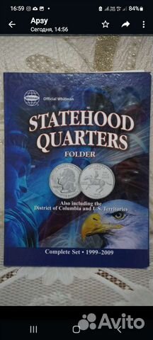 Монеты США штаты