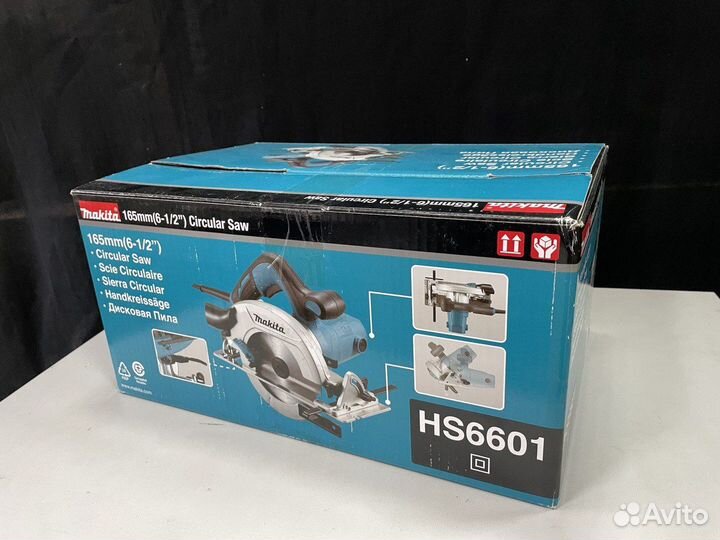 Дисковая пила Makita HS6601 165мм 1050Вт новая