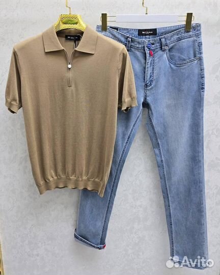 Поло мужское Kiton