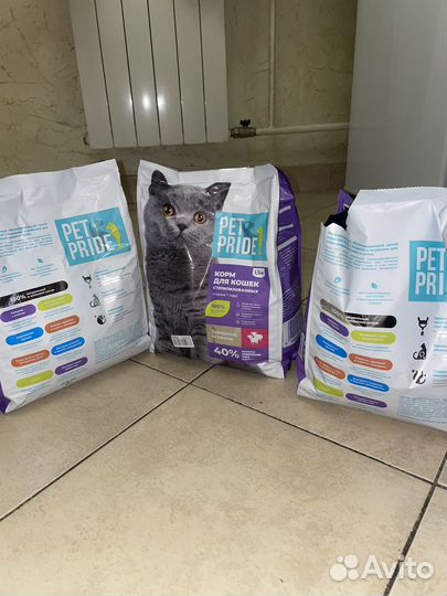Корм Для кошек Pet pride