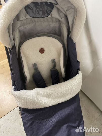 Коляска санки ника 7-8 с функцией качания