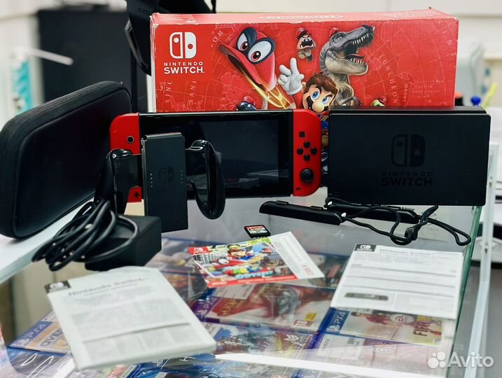 Nintendo Switch Super Mario Odyssey Bundle