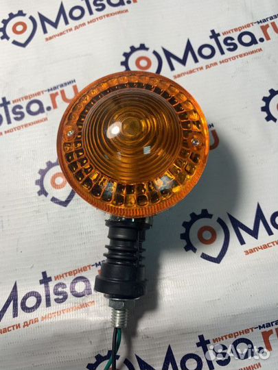 Указатель поворота (BF-19) сфера (круглый, хром, п