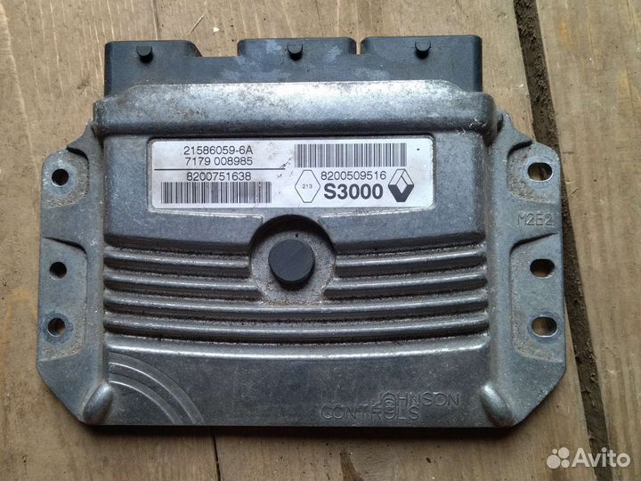 Эбу renault megan 2