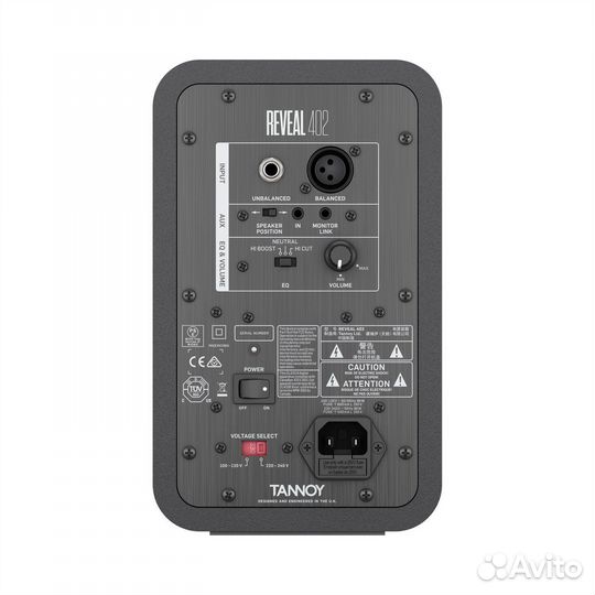 Tannoy reveal 402 активный студийный монитор