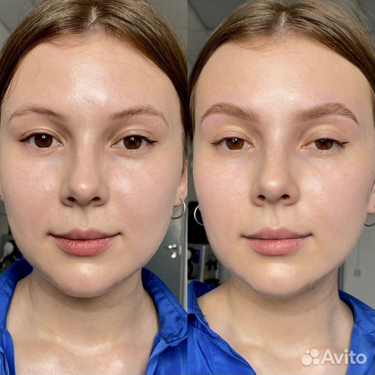 Окрашивание Бровей, ламинирование