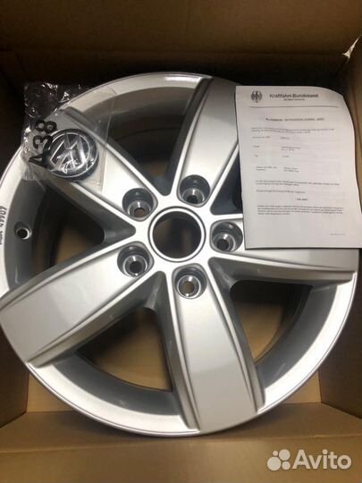 VW Transporter R16 оригинальные новые диски VAG